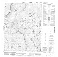 056M08 No Title Canadian topographic map, 1:50,000 scale