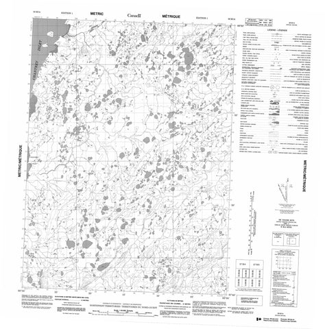 056M14 No Title Canadian topographic map, 1:50,000 scale