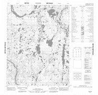 056N06 No Title Canadian topographic map, 1:50,000 scale