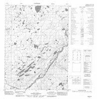 056N13 No Title Canadian topographic map, 1:50,000 scale