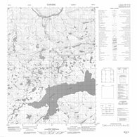 056N15 No Title Canadian topographic map, 1:50,000 scale