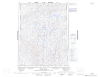 056N Darby Lake Canadian topographic map, 1:250,000 scale