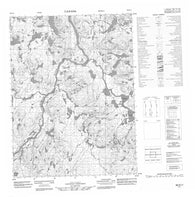 056O11 No Title Canadian topographic map, 1:50,000 scale