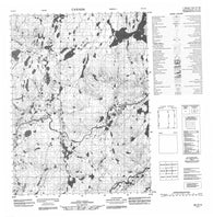 056O12 No Title Canadian topographic map, 1:50,000 scale