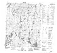 056P04 No Title Canadian topographic map, 1:50,000 scale