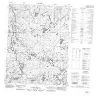 056P05 No Title Canadian topographic map, 1:50,000 scale