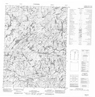 056P10 No Title Canadian topographic map, 1:50,000 scale