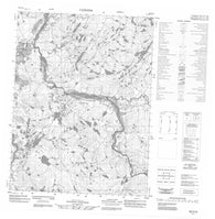 056P12 No Title Canadian topographic map, 1:50,000 scale