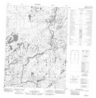 056P14 No Title Canadian topographic map, 1:50,000 scale