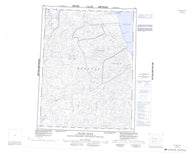 056P Ellice Hills Canadian topographic map, 1:250,000 scale