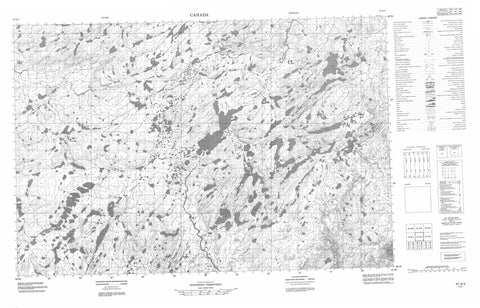 057A04 No Title Canadian topographic map, 1:50,000 scale