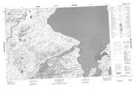 057A06 De Stael Point Canadian topographic map, 1:50,000 scale