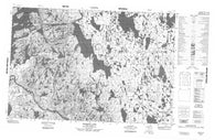 057A07 Barrow Lake Canadian topographic map, 1:50,000 scale