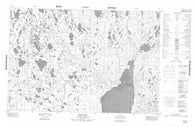 057A08 Keith Bay Canadian topographic map, 1:50,000 scale