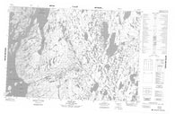 057A10 Login Bay Canadian topographic map, 1:50,000 scale