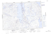 057A Pelly Bay Canadian topographic map, 1:250,000 scale