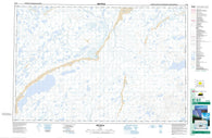 057B02 No Title Canadian topographic map, 1:50,000 scale