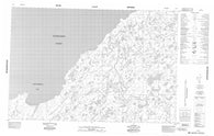 057B03 No Title Canadian topographic map, 1:50,000 scale