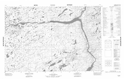 057B08 No Title Canadian topographic map, 1:50,000 scale