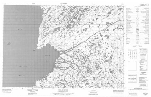 057B10 Inglis River Canadian topographic map, 1:50,000 scale