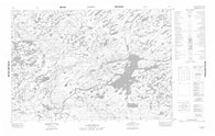 057B16 No Title Canadian topographic map, 1:50,000 scale