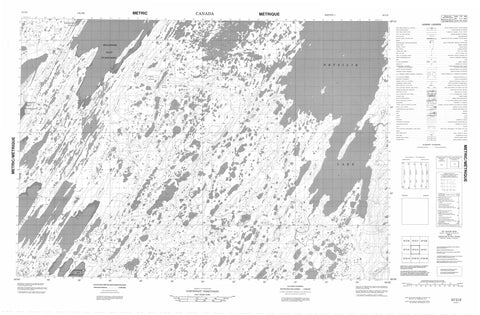 057C02 No Title Canadian topographic map, 1:50,000 scale