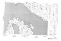 057C12 Cape Maria Da Gloria Canadian topographic map, 1:50,000 scale