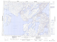 057C Spence Bay Canadian topographic map, 1:250,000 scale
