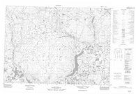 057F03 No Title Canadian topographic map, 1:50,000 scale