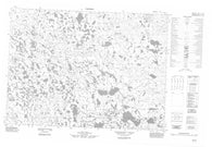 057F04 No Title Canadian topographic map, 1:50,000 scale