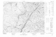 057F07 No Title Canadian topographic map, 1:50,000 scale