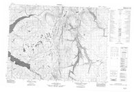 057F12 No Title Canadian topographic map, 1:50,000 scale