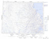 057F Thom Bay Canadian topographic map, 1:250,000 scale