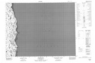 057G01 Moltke Bay Canadian topographic map, 1:50,000 scale