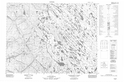 057G02 No Title Canadian topographic map, 1:50,000 scale