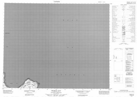 057G15 Murray Bay Canadian topographic map, 1:50,000 scale