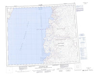 058A Fitzgerald Bay Canadian topographic map, 1:250,000 scale