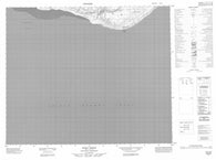 058B09 Fury Point Canadian topographic map, 1:50,000 scale