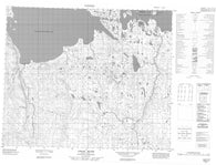 058B11 Union River Canadian topographic map, 1:50,000 scale