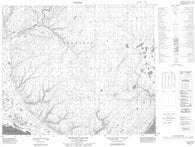 058B16 Putulik Canyon Canadian topographic map, 1:50,000 scale