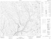 058C01 No Title Canadian topographic map, 1:50,000 scale