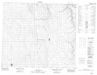 058C06 No Title Canadian topographic map, 1:50,000 scale