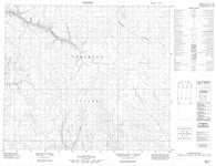 058C07 No Title Canadian topographic map, 1:50,000 scale