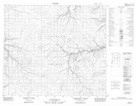 058C10 No Title Canadian topographic map, 1:50,000 scale