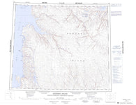 058C Somerset Island Canadian topographic map, 1:250,000 scale