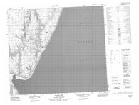 058D11 Elwin Bay Canadian topographic map, 1:50,000 scale