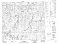 058D13 No Title Canadian topographic map, 1:50,000 scale