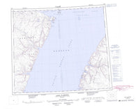058D Cape Clarence Canadian topographic map, 1:250,000 scale