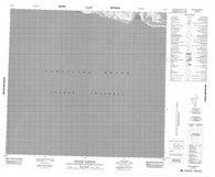 058E08 Graham Harbour Canadian topographic map, 1:50,000 scale