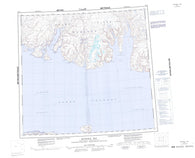 058E Maxwell Bay Canadian topographic map, 1:250,000 scale